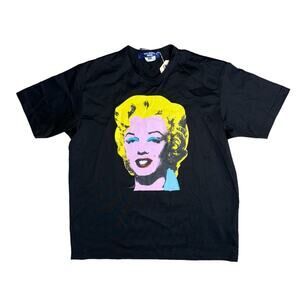 COMME des GARÇONS JUNYA WATANABE MAN Black ‘Marilyn Monroe’ Short Sleeve T-Shirt